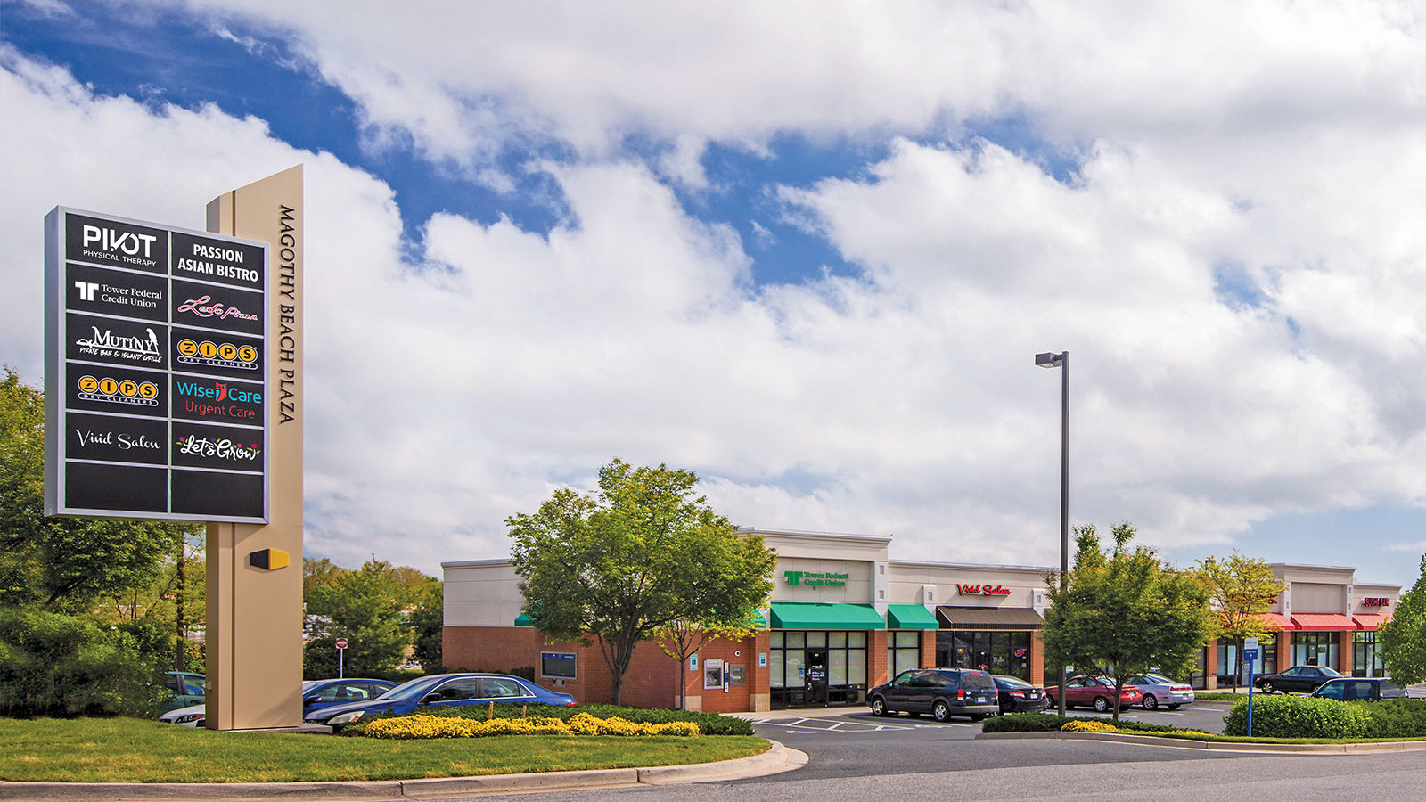 Magothy Beach Plaza Pasadena MD Retail Space St. John Properties, Inc.