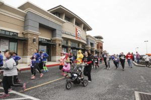 Runners participate in the 5K Hero Run held at the Harrisburg Mall to benefit Keystone Wounded Warriors, COPS for K.O.P.S (children of fallen police) and Swatara Police Department's Crime Prevention Fund. Nov. 01, 2015. Amanda Berg, PennLive