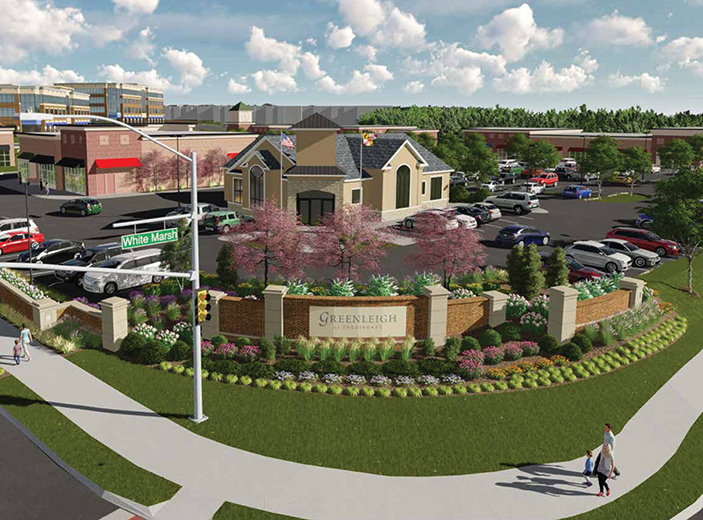 Greenleigh at Crossroads Attracts Seven Companies Totaling 100,000