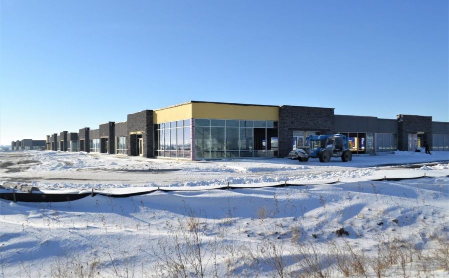 21 million Mt. Pleasant Commerce Center on Highway 20 partially