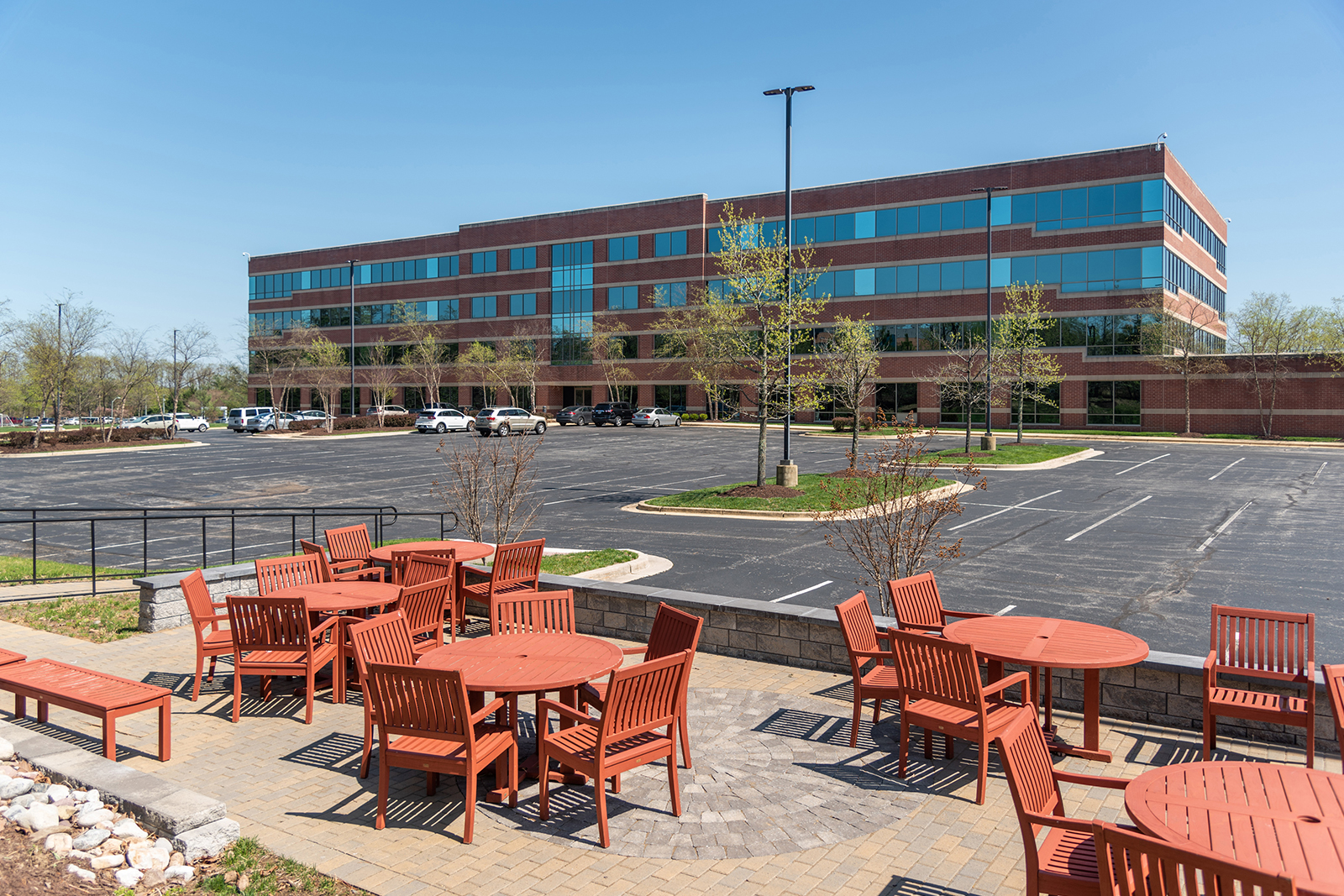 14400 Sweitzer Lane | Four-Story Class 'A' Office | Patio Amenity