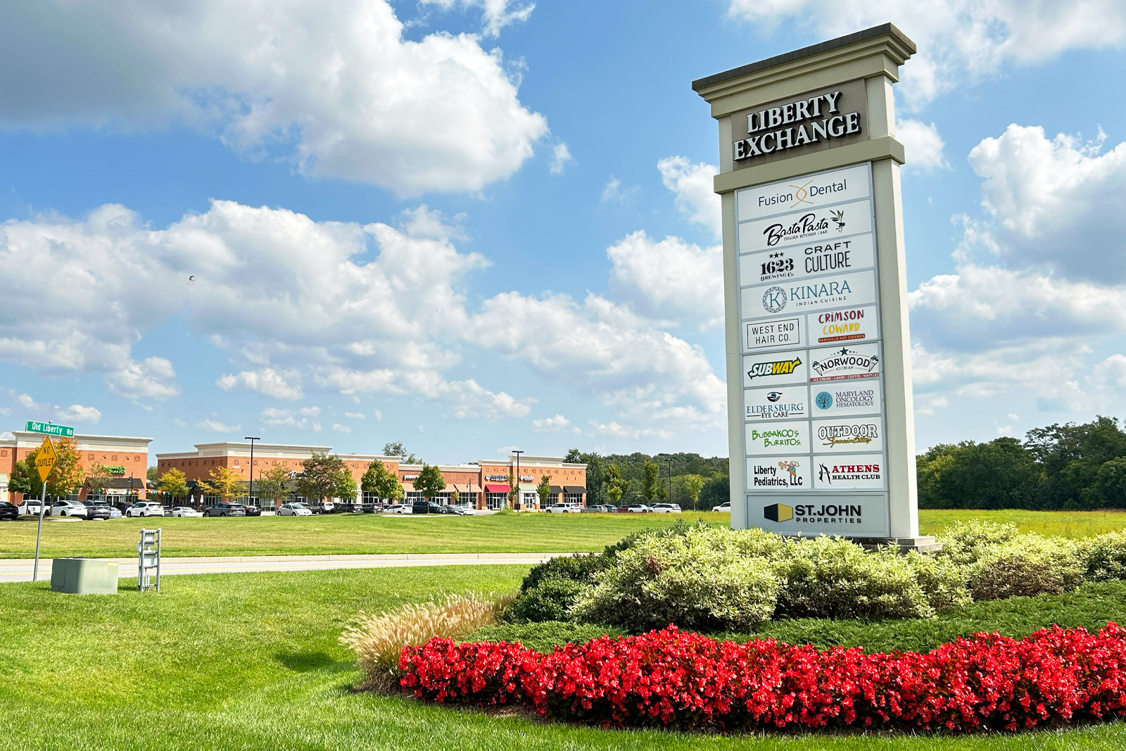 Liberty Exchange | Entry Sign