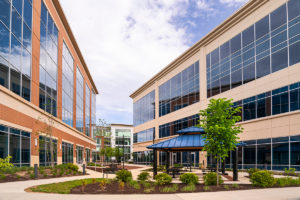 The Maple Lawn mixed-use community in Howard County, Maryland.