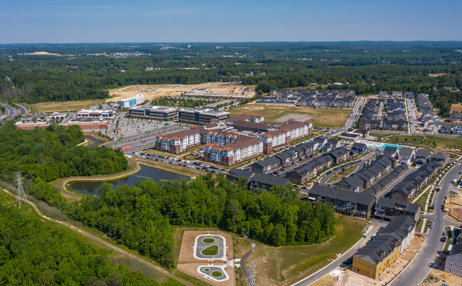 The Greenleigh mixed-use community