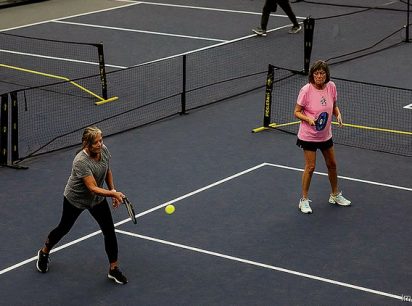 Pickleball is a surging amateur sport across the U.S. attracting new entrepreneurs to create indoor and outdoor court space. MADDIE MCGARVEY FOR ACBJ