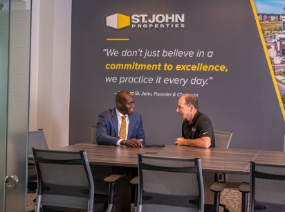 St. John Properties' in-house leasing team helps find spaces for a variety of businesses