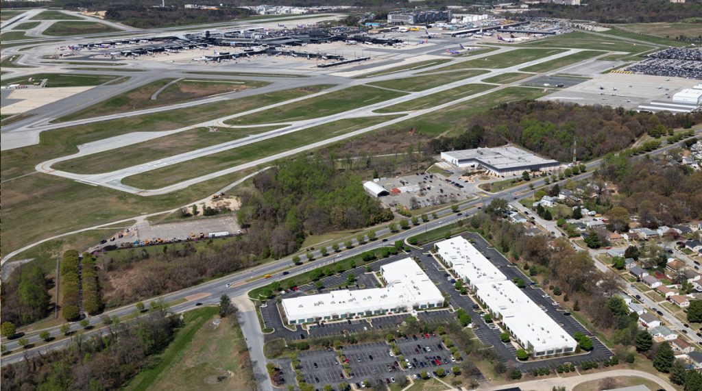 Aviation Business Park is located adjacent to BWI Airport