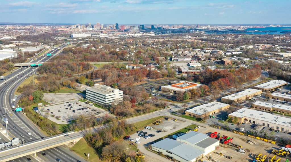 Triangle Business Park, now Baltimore Gateway in Baltimore, MD