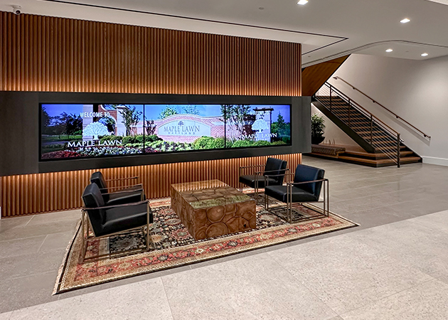8150 Maple Lawn Blvd Interior Lobby