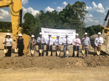 Wake Forest Exchange Groundbreaking