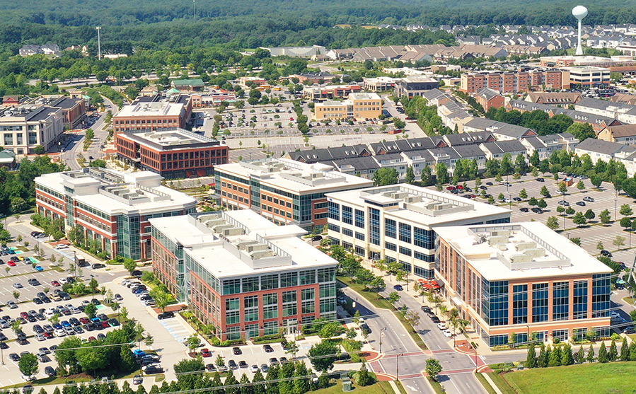 Maple Lawn, Class 'A' Office in walkable mixed-use community
