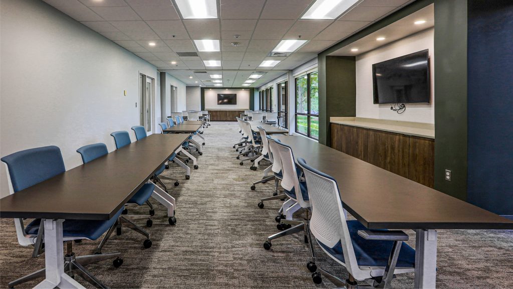 North Park Conference Rooms with A/V and seating for 40 people