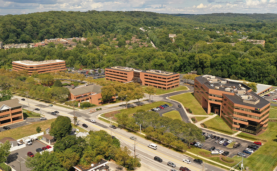 North Park, three Class 'A' Office buildings with prominent York Road location in Hunt Valley, MD
