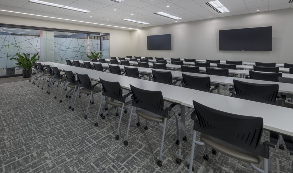 Tenant training room at Maple Lawn
