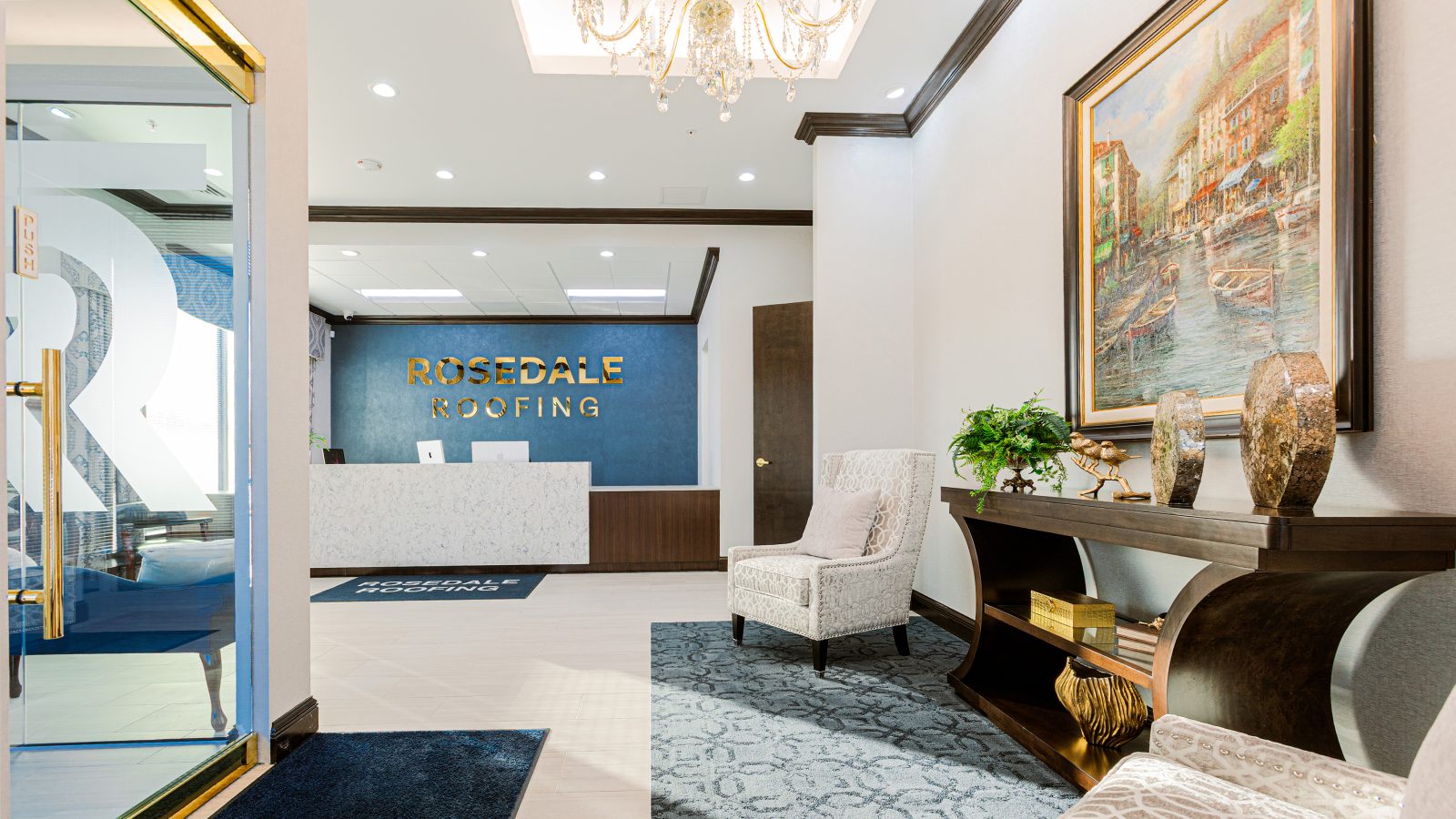 Flex/R&D reception area