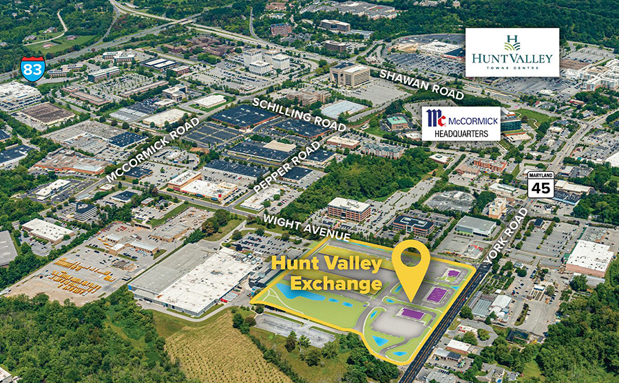 Now Delivering: New retail at Hunt Valley Exchange