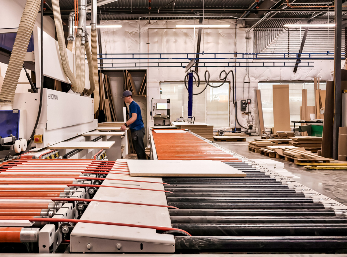 The Euromax Authentic European Furniture facility at Valley Grove in Pleasant Grove, Utah.