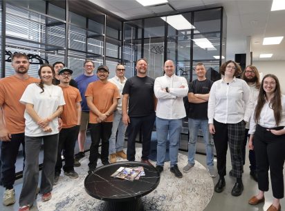 The Euromax Authentic European Furniture team at their Valley Grove facility in Pleasant Grove, Utah.
