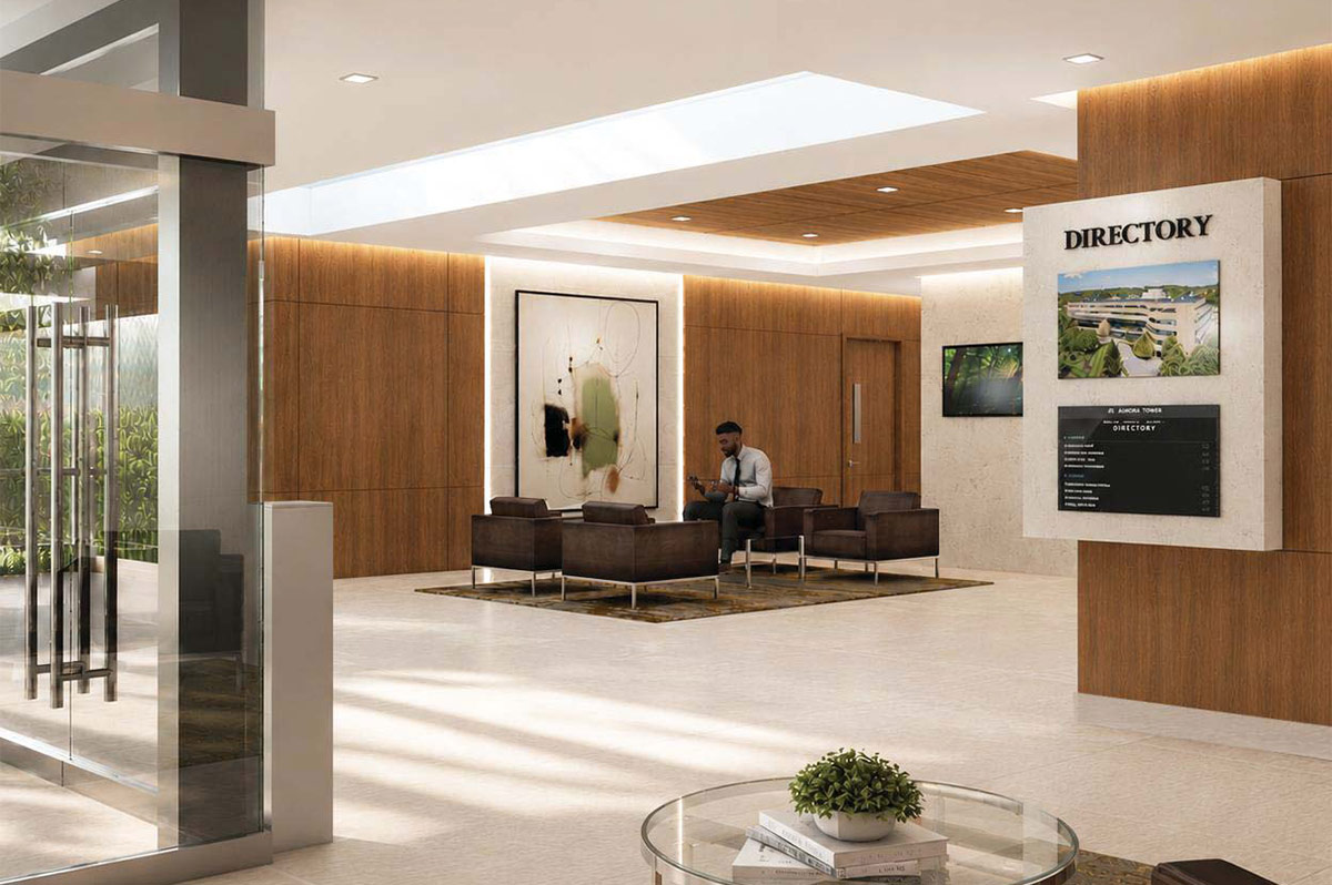 10150 York Road | Lobby